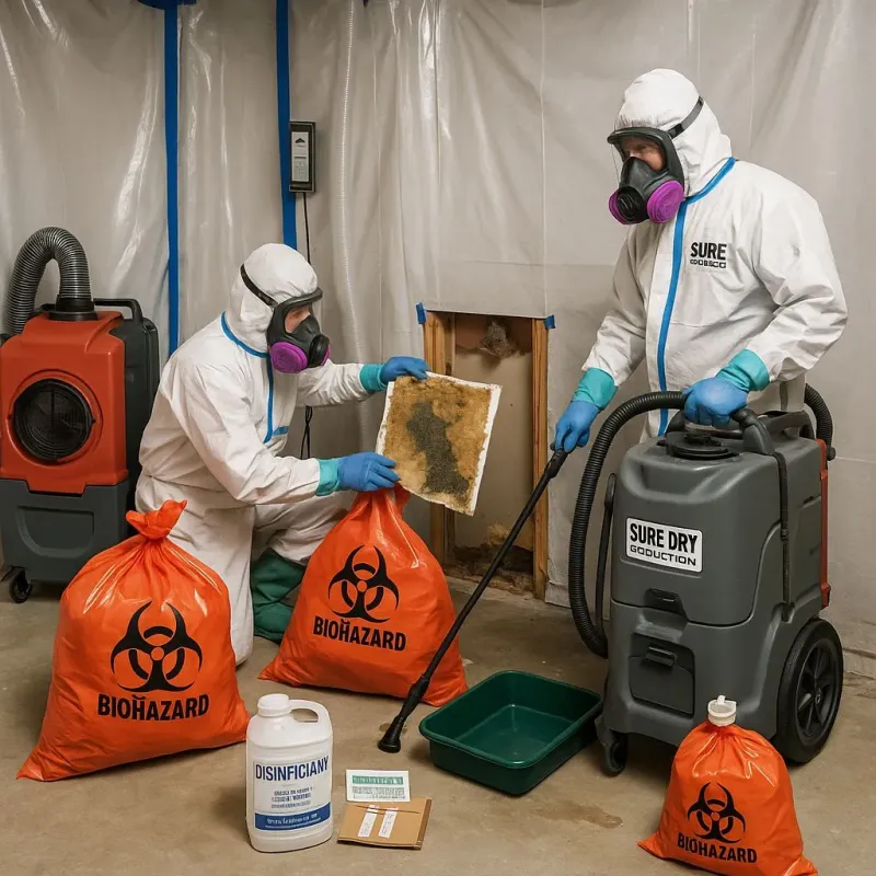 Contaminated Water Handling Protocols process in Saint Clair Shores, MI