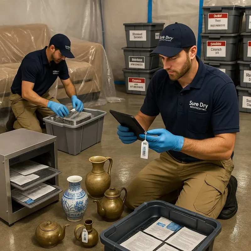 Content Protection and Restoration process in Saint Clair Shores, MI