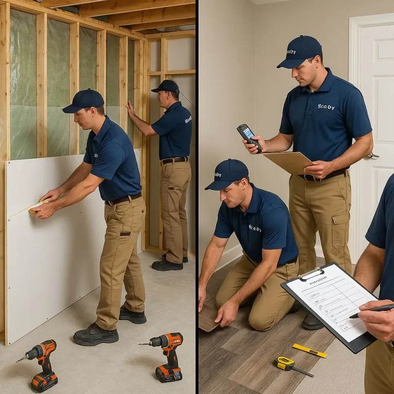 Repairs and Reconstruction process in Saint Clair Shores, MI